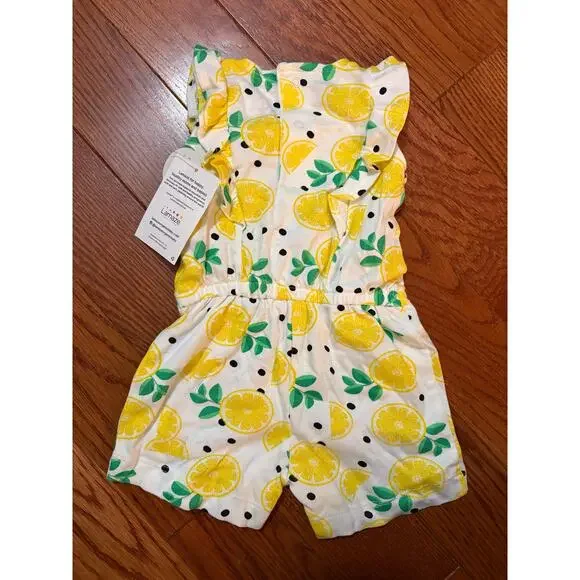 NEW Lamaze Organic Cotton Romper Lemon Baby 3 month - Picture 4 of 4